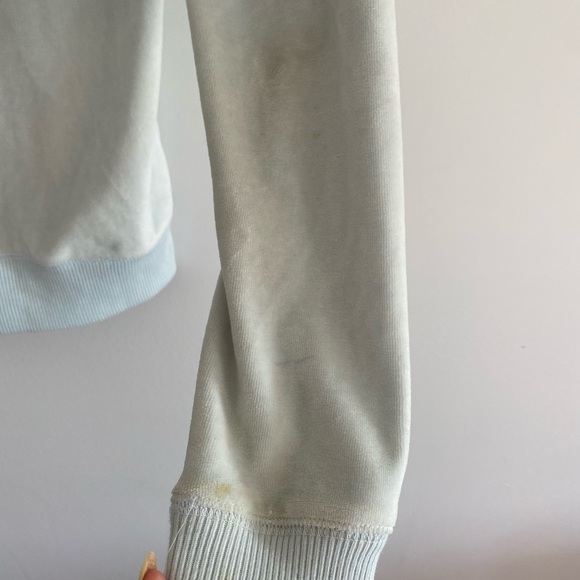 Hollister fuzzy zip up sweater - Picture 3 of 5